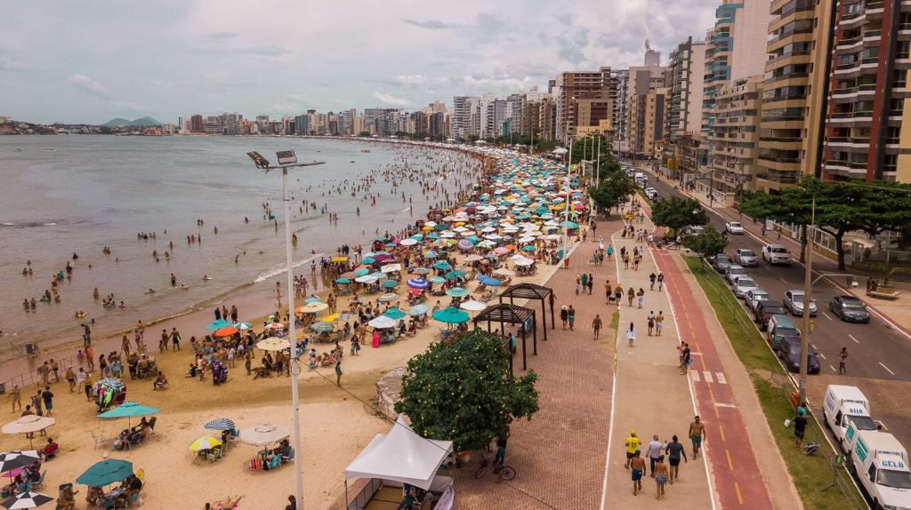 O número de turistas em Guarapari deve ser maior este ano. Foto: Divulgação (prefeitura)