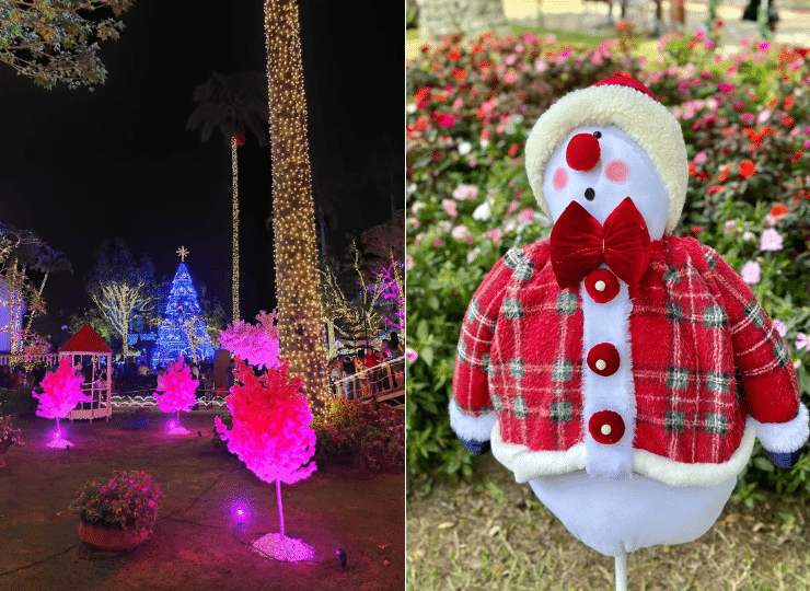  Natal em Domingos Martins conta com decoração especial. Foto: Reprodução/Instagran/@domingosmartinses