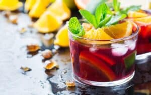 Sangria de Vinho sem álcool. Foto: Freepik