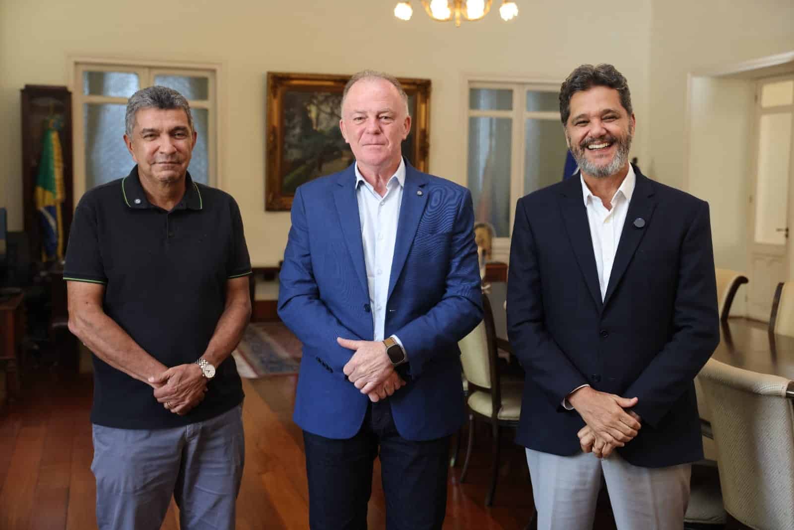 Sérgio Vidigal, Renato, Casagrande e Ricardo Ferraço