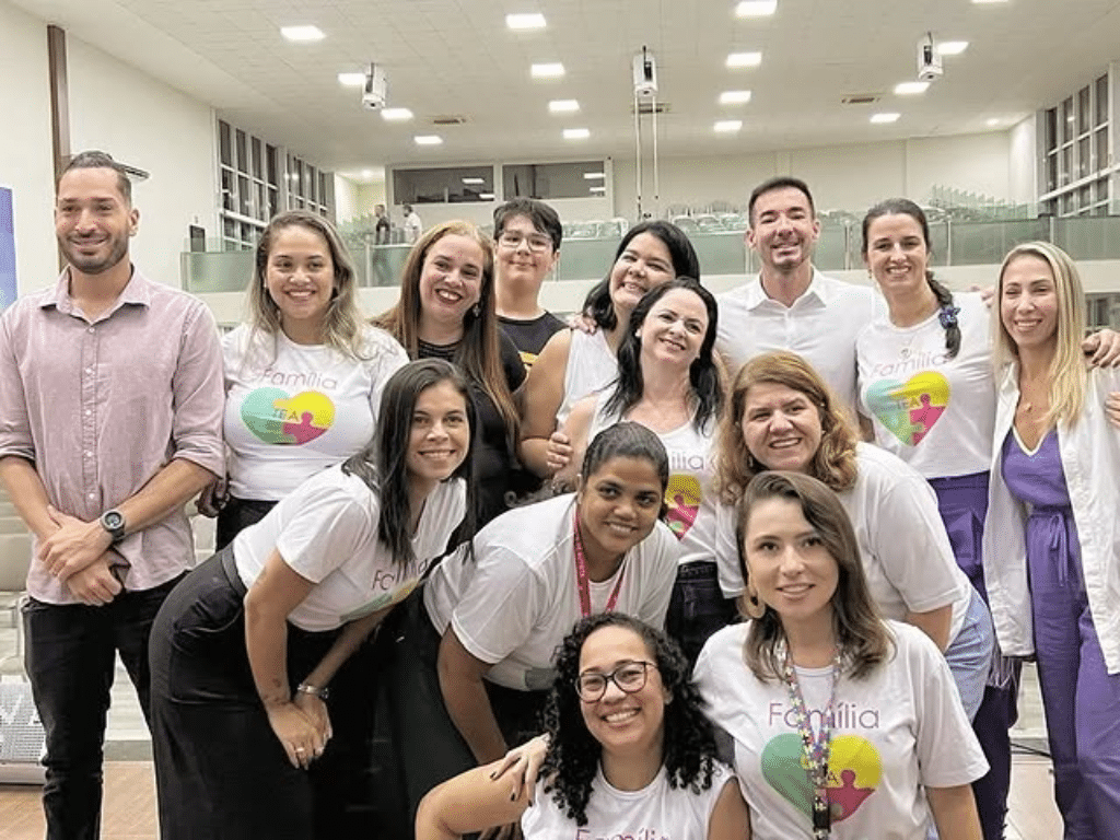 O Família TEA transforma a realidade de famílias de crianças com autismo no Espírito Santo. Foto: Reprodução/ Instagram: @familiatea2022