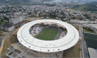 Estádio Kleber Andrade recebe Vasco e Volta Redonda com esquema especial de trânsito e segurança. Foto: Claudio Postay