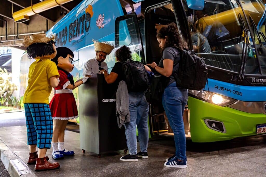 Ônibus do Chico Bento da Águia Branca