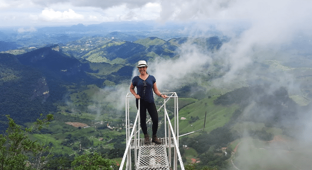 Pedra da Penha, em Cachoeiro de Itapemirim. Foto: Reprodução