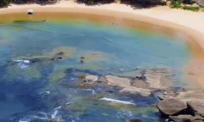 Praia da Gamboa, em Itaipava, foi apelidada de Caribe Capixaba