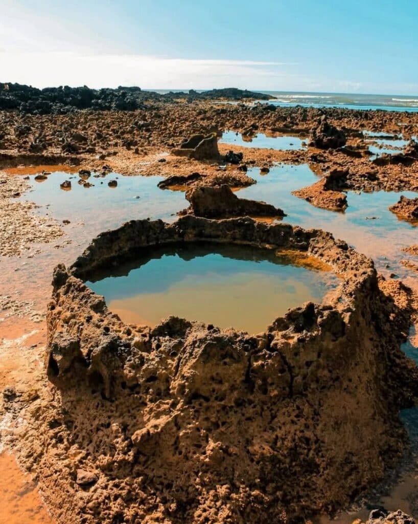 Praia de Gramuté, em Aracruz