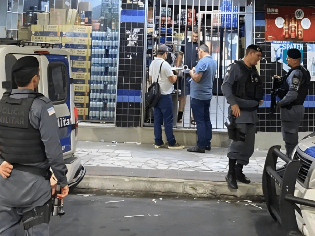 A fiscalização na Serra resultou no fechamento de cinco distribuidoras e um bar, garantindo o cumprimento da legislação municipal. Foto: Divulgação