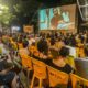 Cinema ao ar livre e música ao vivo: diversão garantida no Festival de Cinema de Vitória Itinerante. Foto: Divulgação