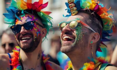 Foliões no Carnaval