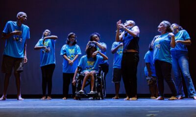 Momentos de expressão e inclusão no palco do Festival PCD - Pinta, Canta e Dança. Arte que celebra a diversidade