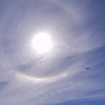 Halo Solar na Praia da Costa, em Vila Velha