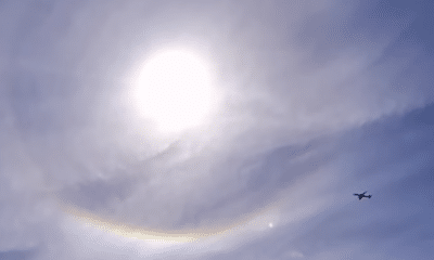 Halo Solar na Praia da Costa, em Vila Velha