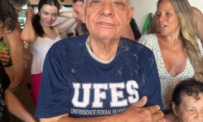 João Guerra Pinto aprovado no vestibular da Ufes aos 64 anos