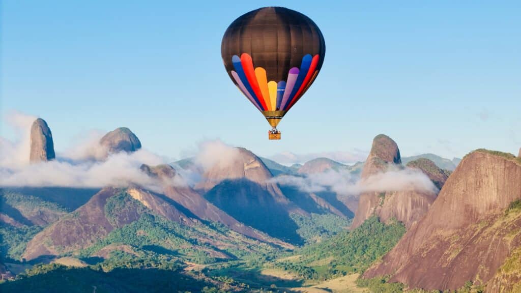 Voo de balão em Pancas da Voe Pancas