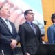 Renato Casagrande, Marcelo Santos e Ricardo Ferraço na sessão solene de abertura do ano legislativo. Foto: Ellen Campanharo/Ales