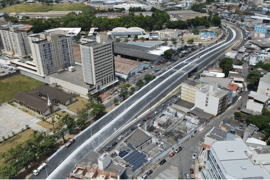 Viaduto Dona Rosa, em Cariacica