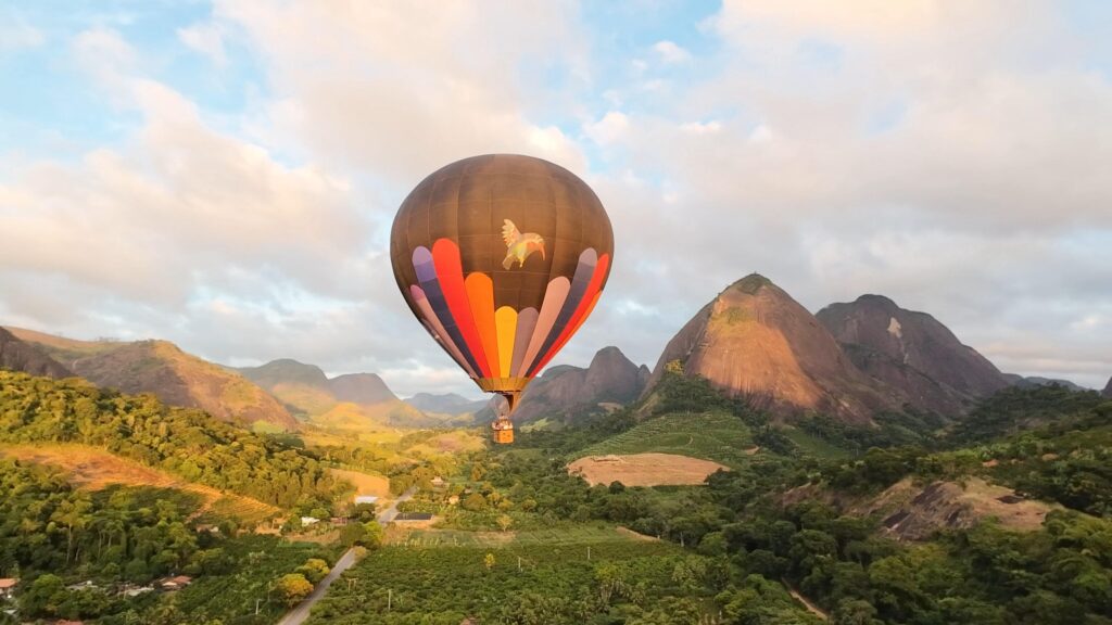 Voo de balão em Pancas da Voe Pancas