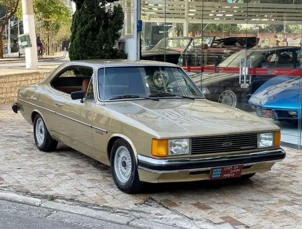 Opala 1980 é um clássico da Chevrolet. Foto: Reprodução