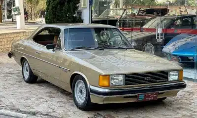 Opala 1980 é um clássico da Chevrolet. Foto: Reprodução