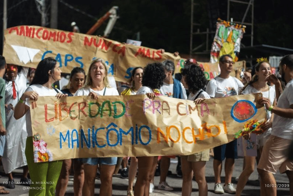 Bloco "Que Loucura" abre desfiles do Grupo Especial com foco em saúde mental no Carnaval. Foto: Divulgação/Bloco Que Loucura