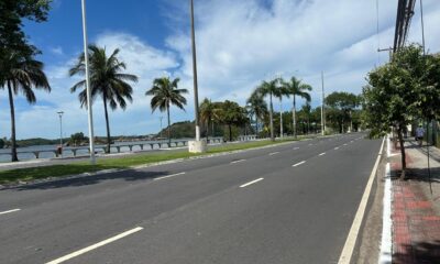 Avenida Beira-Mar, em Ilha de Santa Maria, Vitória