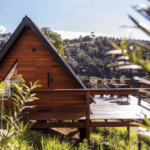 Cabana Rede Suspensa, em Pedra Azul.