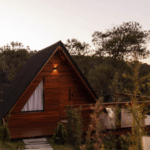 Cabana Rede Suspensa, em Pedra Azul.