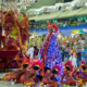 Salgueiro brilha no Carnaval brasileiro com sua capa de 14 mil luzes de led. Foto: Reprodução