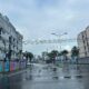 Frente fria provoca chuva em Jardim da Penha, em Vitória - previsão do tempo