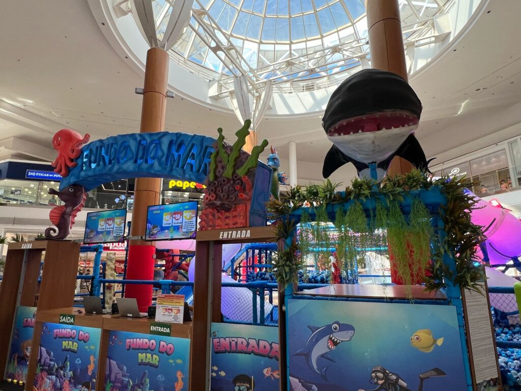 Fundo do Mar é nova atração no Shopping Vitória