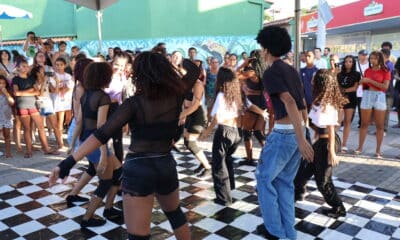 A Batalha do NB traz a potência da juventude capixaba à Praça de Nova Bethânia. Foto: William Ângelo