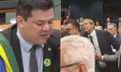 Gilvan da Federal e Lindbergh trocam insultos na Câmara