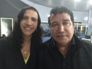 Maguinha Malta e Magno Malta. Foto: Vitor Vogas