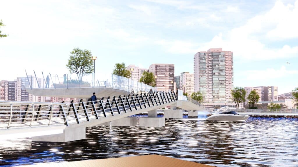 Projeto da orla no Canal de Camburi, em Vitória