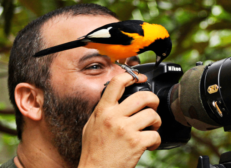 Leonardo Merçon comemora 20 anos de registros da natureza. Foto: Arquivo Pessoal