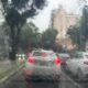 Chuva na avenida Rio Branco, em Vitória