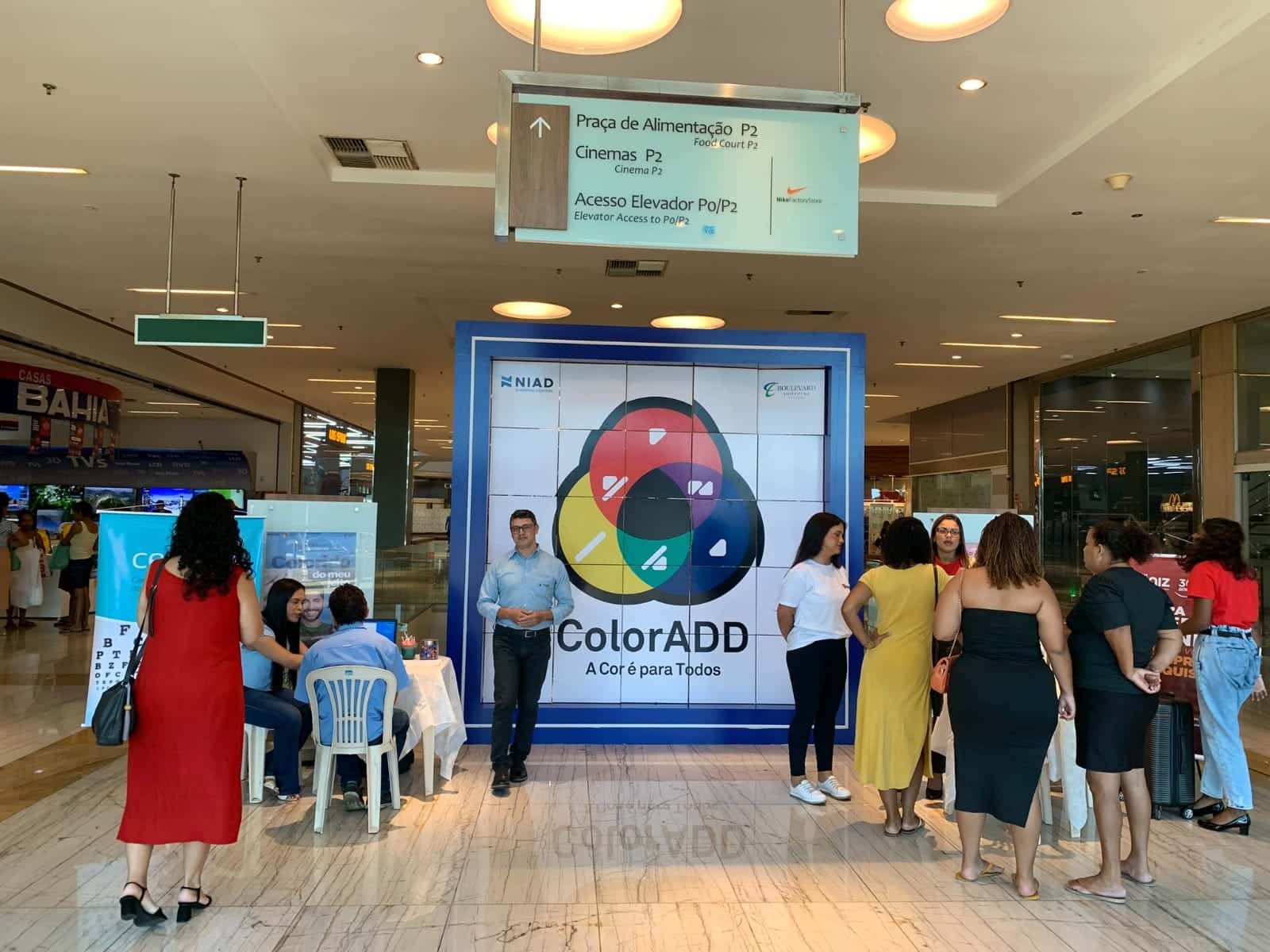 Evento gratuito marca aniversário do sistema ColorADD, que transformou a experiência de 8 milhões de daltônicos no Brasil. Foto: Divulgação