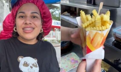 Erica vende batatas fritas há sete anos em Jardim Camburi e conquistou clientes com atendimento acolhedor, qualidade e muito capricho