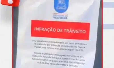 Golpe da multa falsa. Foto: Divulgação