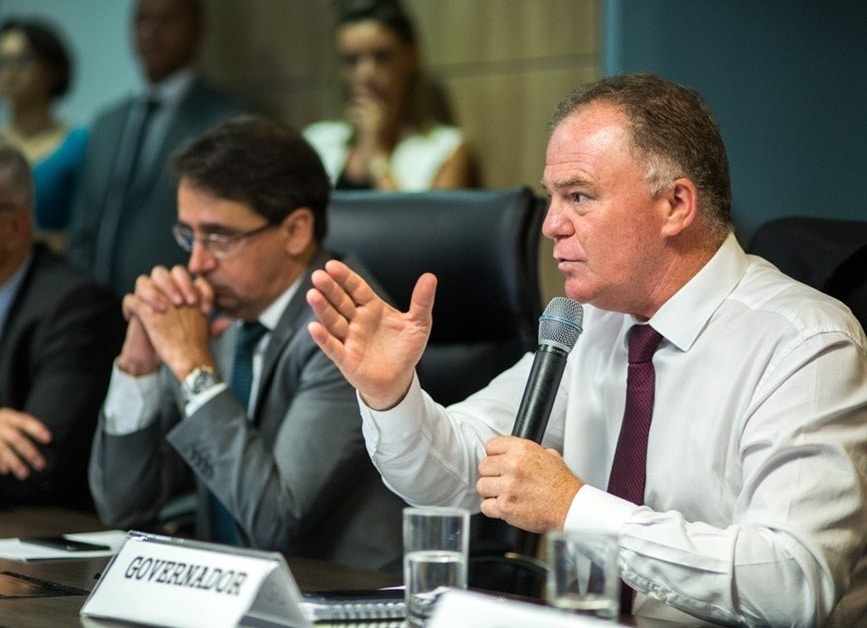 Álvaro Duboc e Renato Casagrande. Foto: Governo do ES