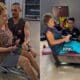Idosa de 80 anos de Cariacica viraliza treinando na academia