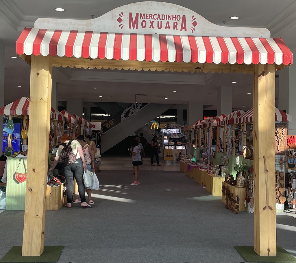Mercadinho acontece no Shopping Moxuara. Foto: Divulgação