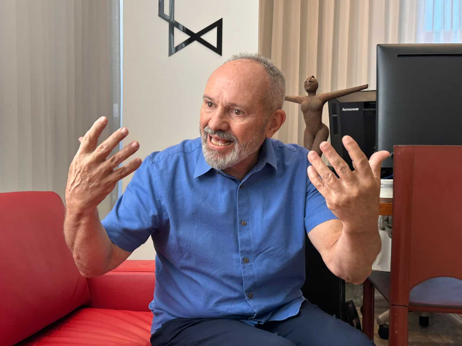 Paulo Hartung concedeu entrevista à Coluna Vitor Vogas na última quinta-feira. Foto: Vivian Camargo