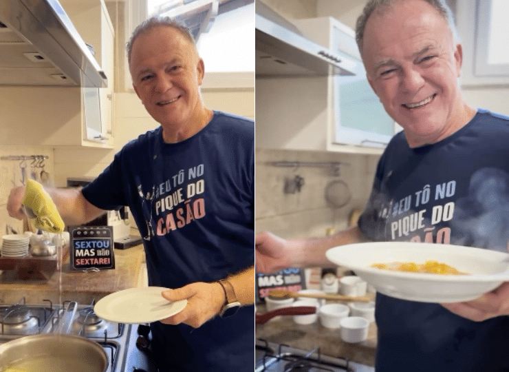 Renato Casagrande publica receitas variadas no Instagram. Foto: Reprodução