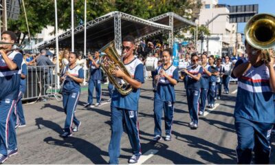 Vila Velha celebra 490 anos com desfile cívico-militar, transposição do fogo simbólico e shows na Prainha. Foto: Divulgação/Prefeitura de Vila Velha