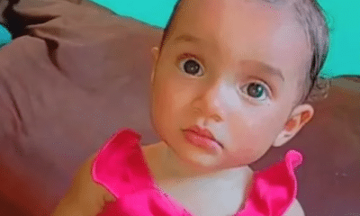 Maya Simor Pereira tinha apenas um ano. Foto: Reprodução/TV Sim