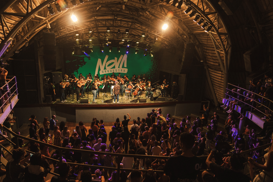 Nova Orquestra no Circo Voador, no Rio. Foto @karymefranca
