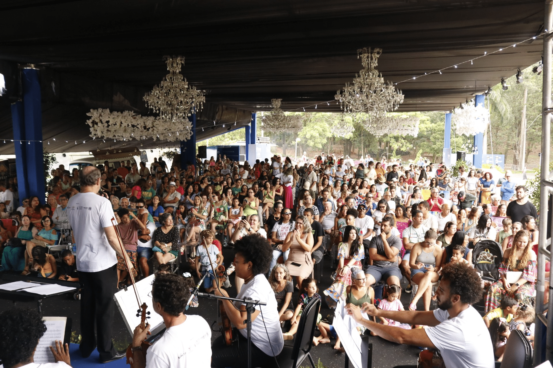 Parque Aberto celebra o Dia das Mães com apresentação gratuita da Orquestra Sinfônica do Espírito Santo. Foto: Divulgação