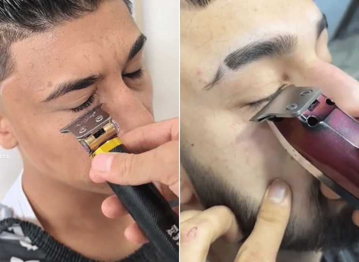 Raspar os cílios compromete essa proteção natural. Foto: Reprodução/TikTok