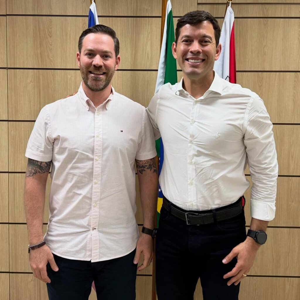Renzo Vasconcelos e Arnaldinho (em encontro mais antigo)